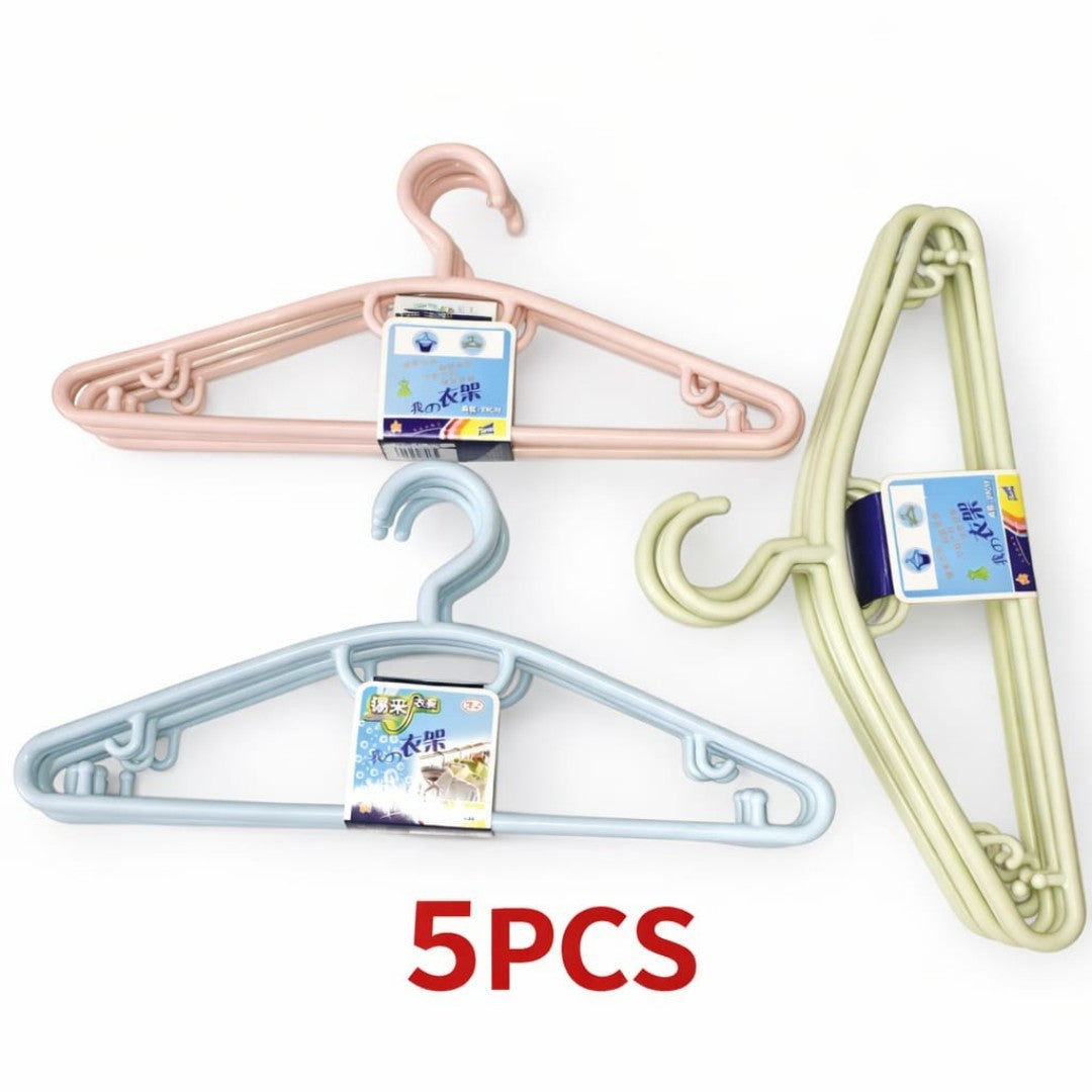 GANCHO ROPA 5PCS 802
