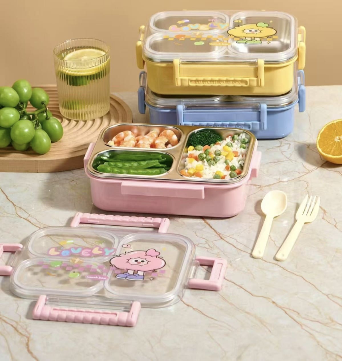 RECIPIENTE COMIDA PVC ACERO 7772