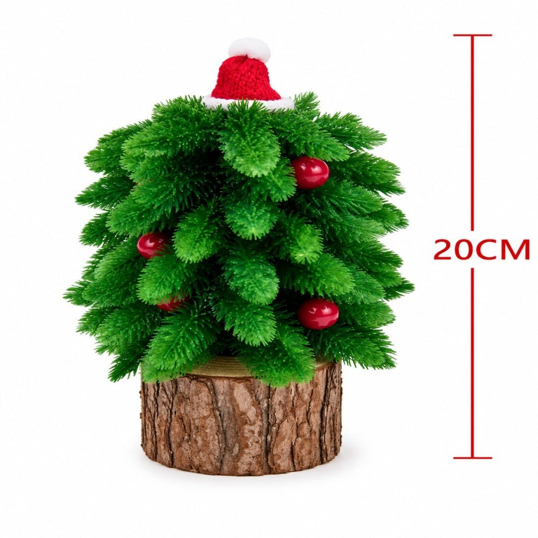 MINI ARBOL CON LUZ 13*20CM QX711098-7