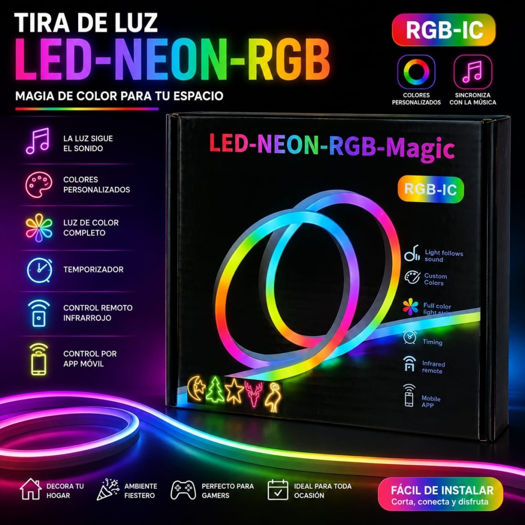 TIRA LED NEON RGB IC