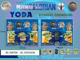 COLECCION BEBY YODA 6PCS 506709