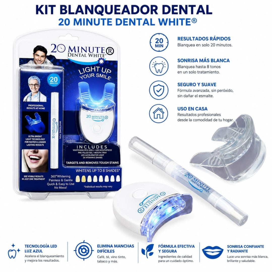 BLANQUEADOR DENTAL LED
