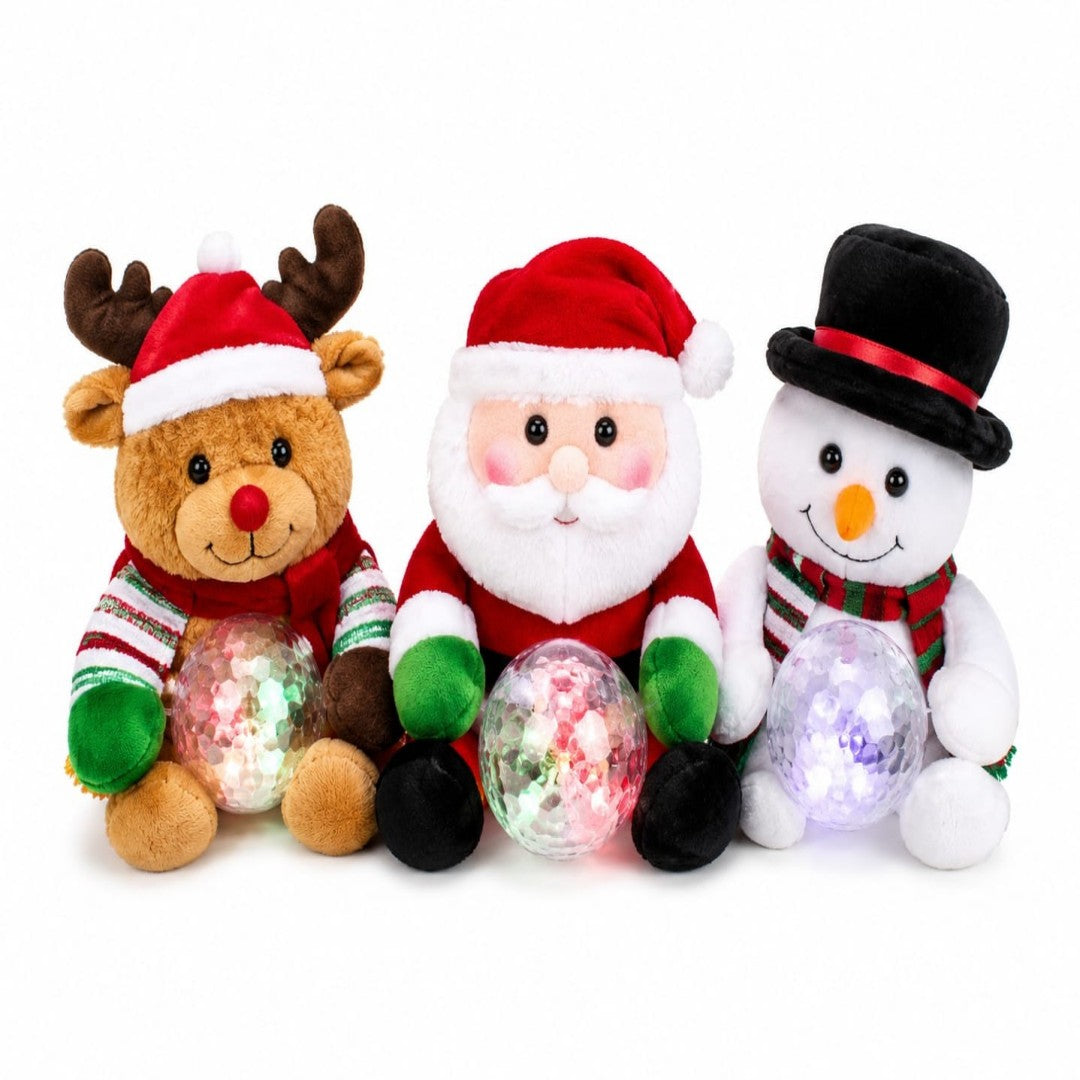 PELUCHE NAVIDENO CON LASER LETRA