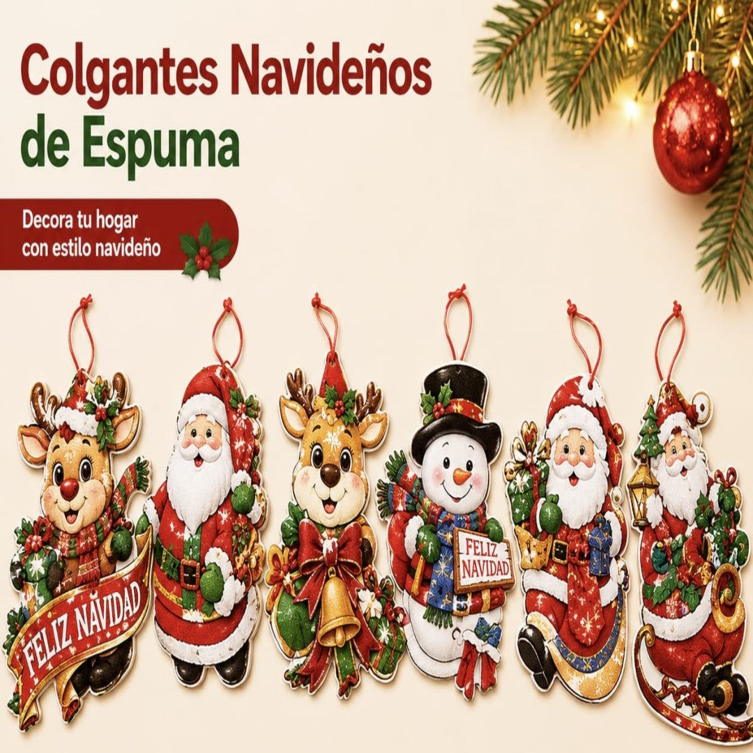 POSTER COLGANTE COCHE NANIDENO FOAMY