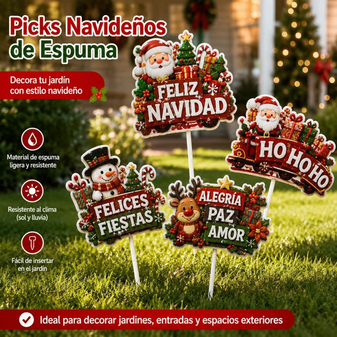 POSTER JARDIN CARRO NANIDENO FOAMY
