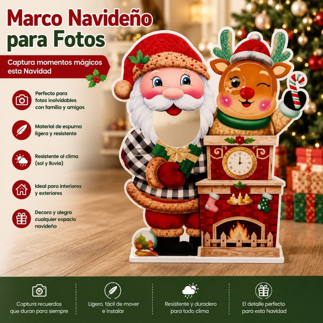 MARCO PARA FOTOS NAVIDENO FOAMY A