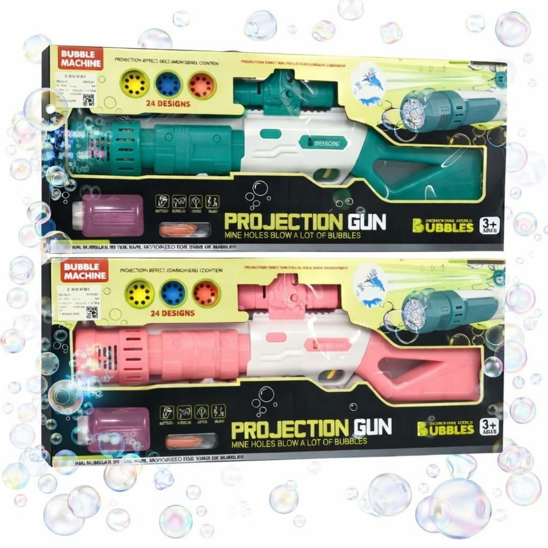 PISTOLA BURBUJA C/POYECTOR 889