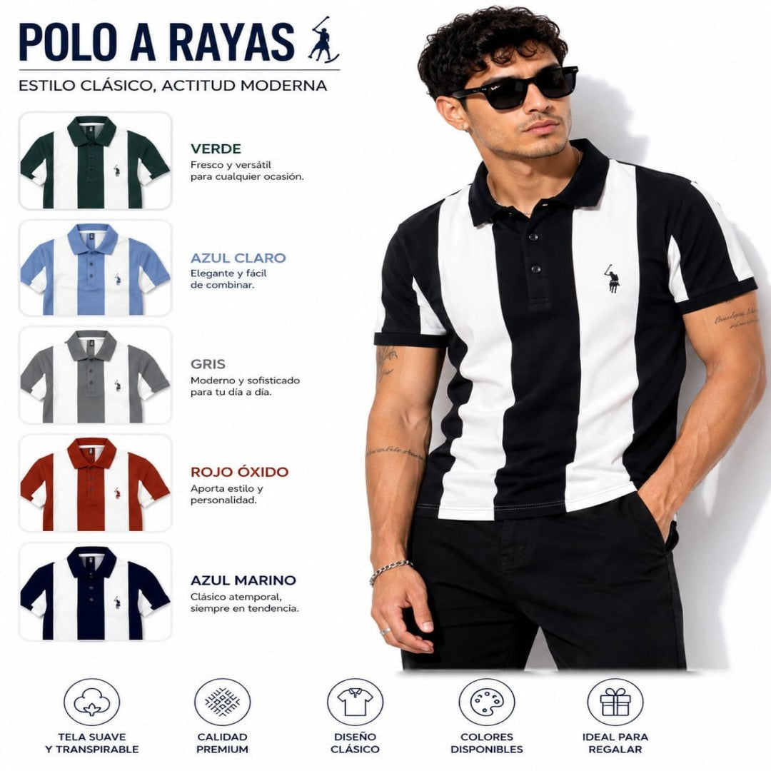 CAMISETA TIPO POLO RALLA