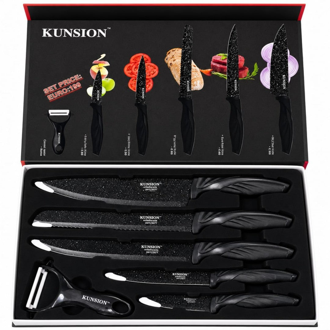 SET CUCHILLO COCINA 9200
