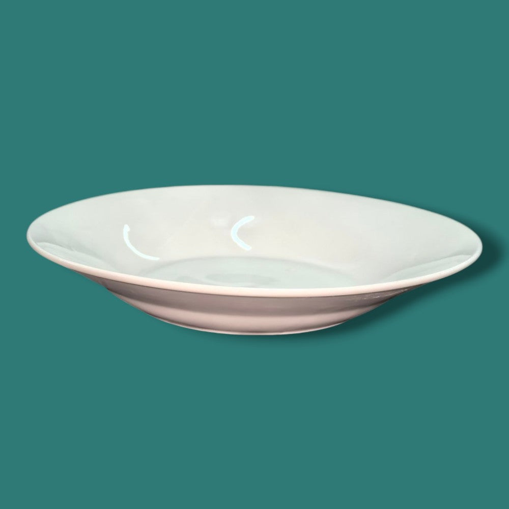 PLATO CERAMICA BLANCA 9PUL