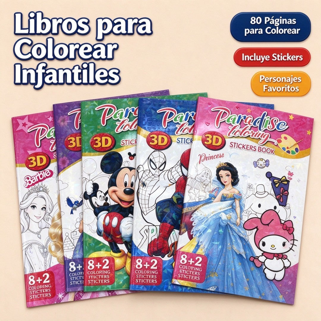 LIBRO COLOREAR HTD-001