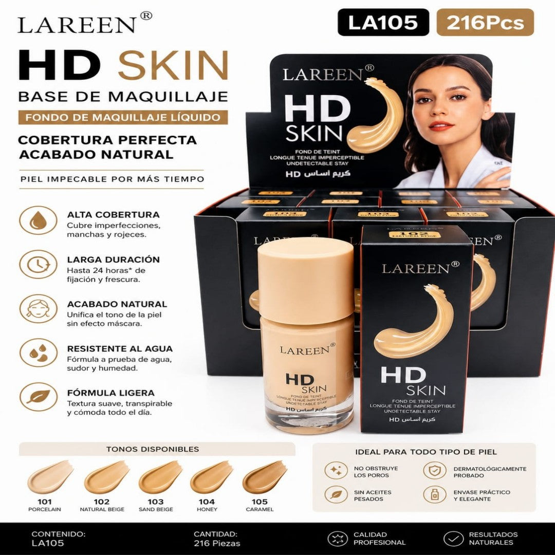 BASE LIQUIDA HD LA105