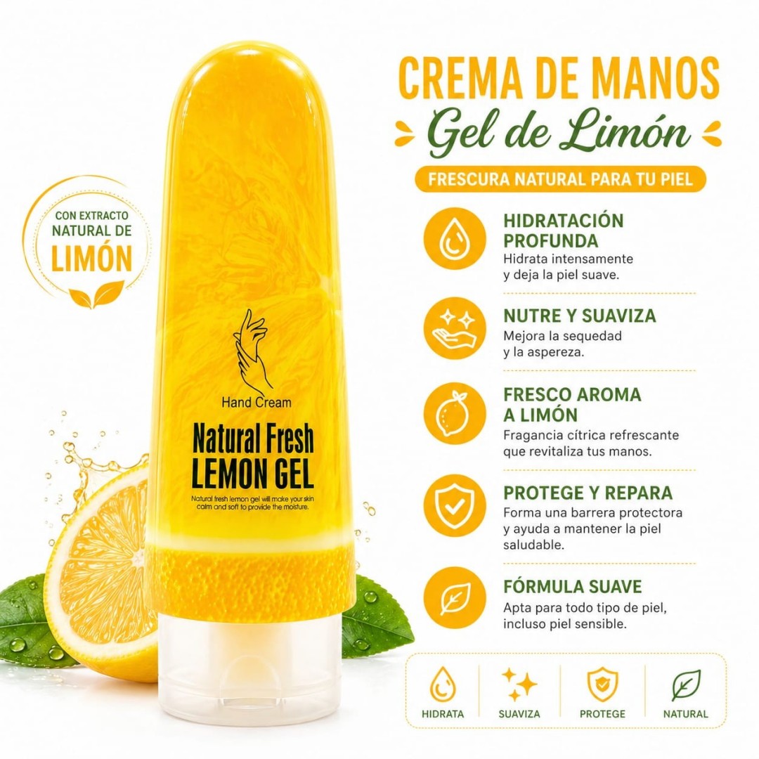 CREMA MANO LIMON 100G FM036