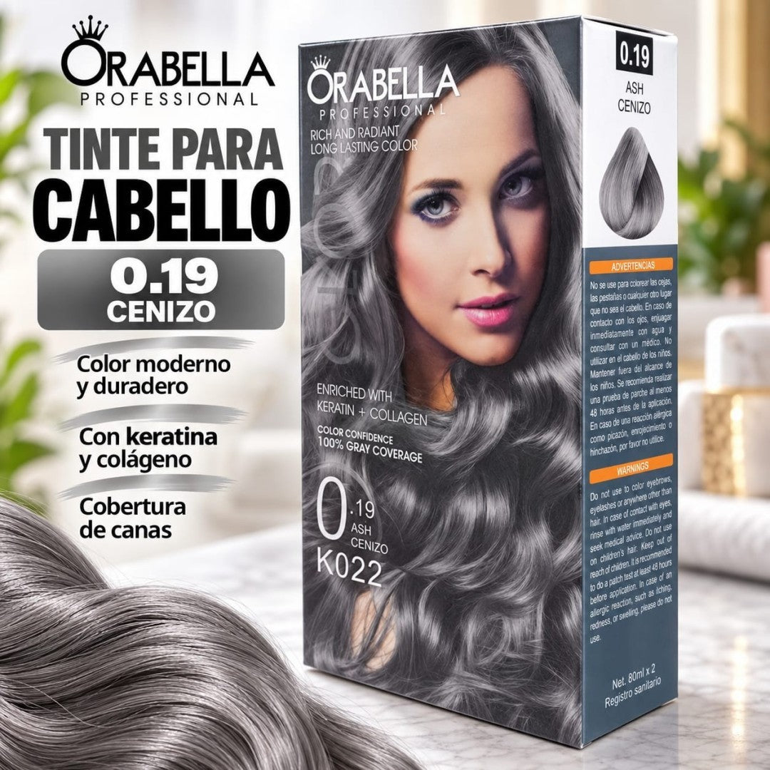 TINTE ORABELLA 0.19 CENIZO