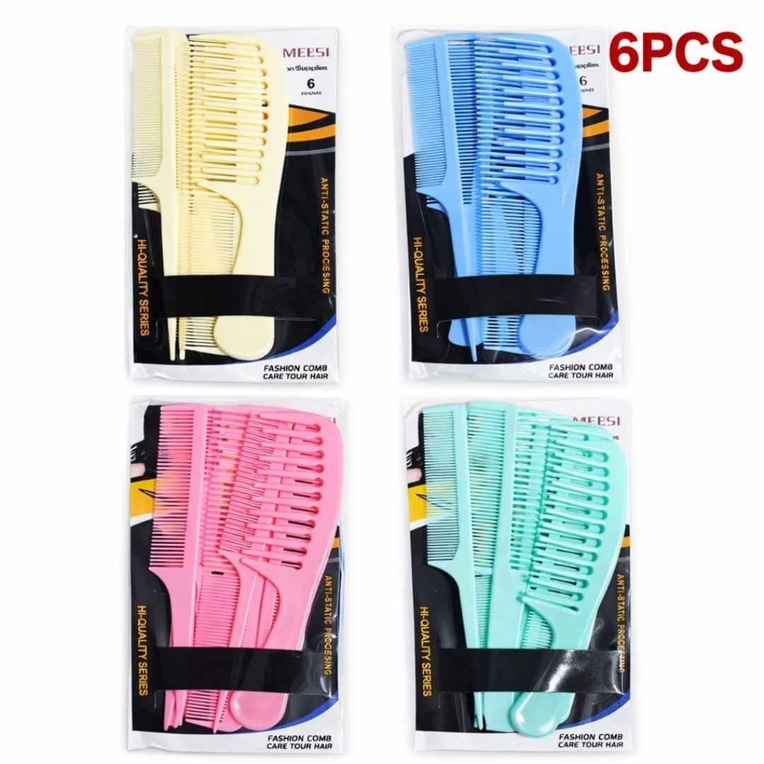 JUEGO PEINE 6PCS 601