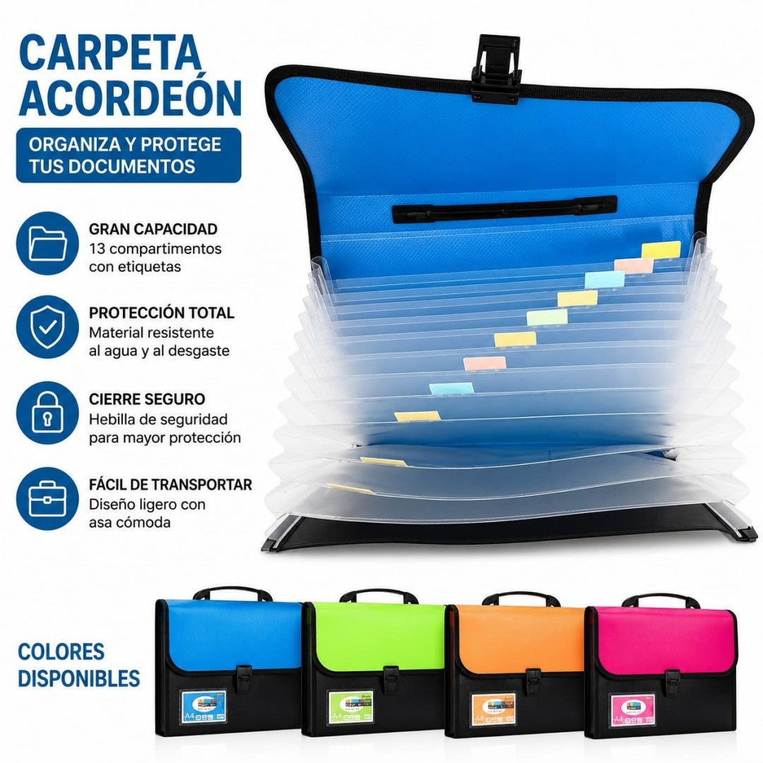 CARPETA HOJA BOTON BG8702A4