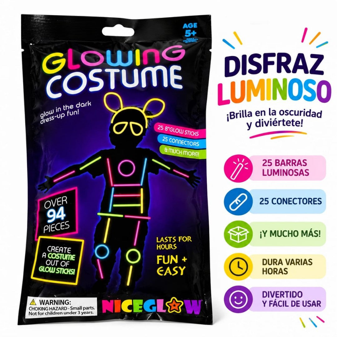 DISFRAZ LUMINOSA DIY