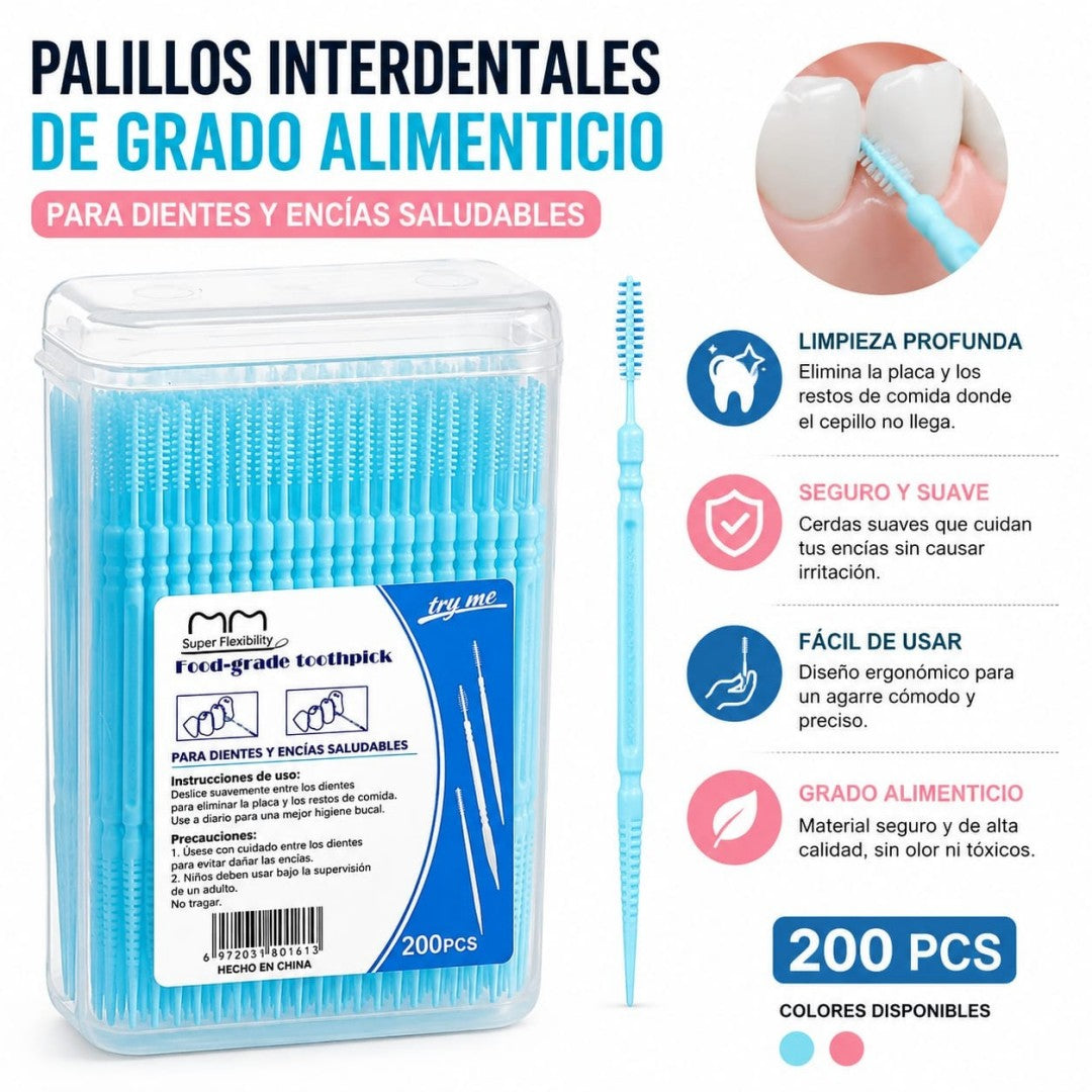 CEPILLO INTERDENTAL 100PCS