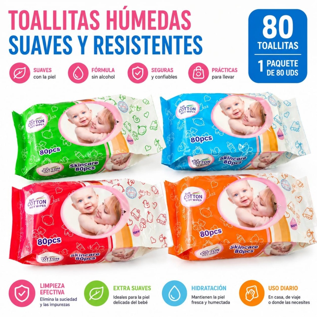 TOALLA BEBE 80PCS 5928