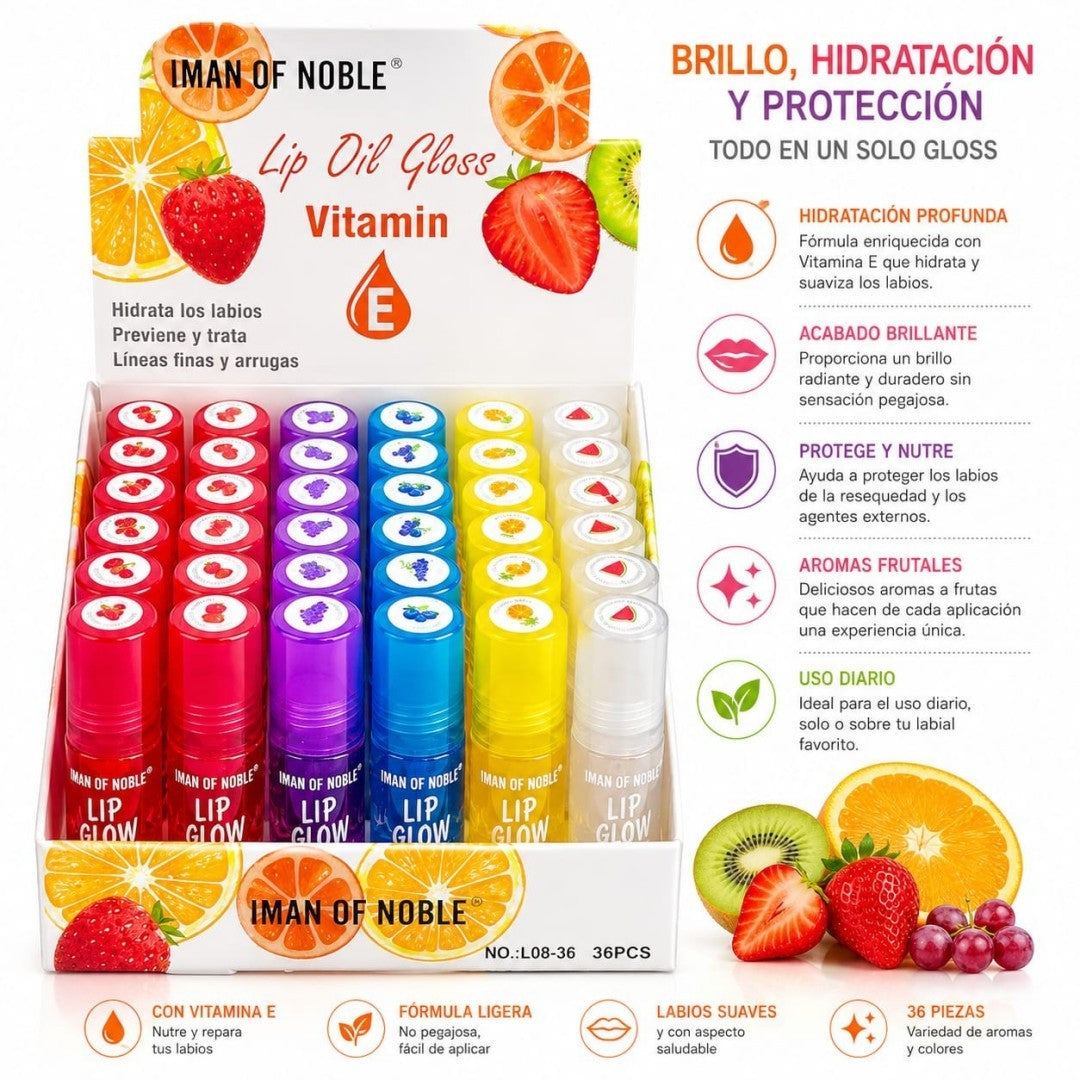 LABIAL LIQUIDO FRUTAS L08-36