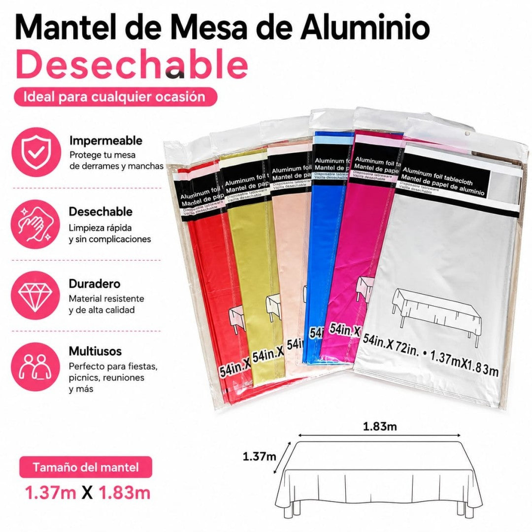 MANTEL FIESTA MATE 137*183