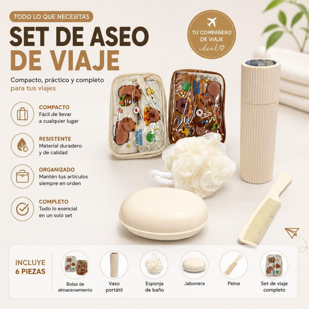BOLSO DE ASEO PORTATIL INFANTIL