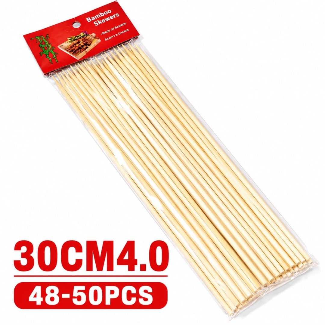 PINCHO BAMBU GRUESO 30CM 48PCS B