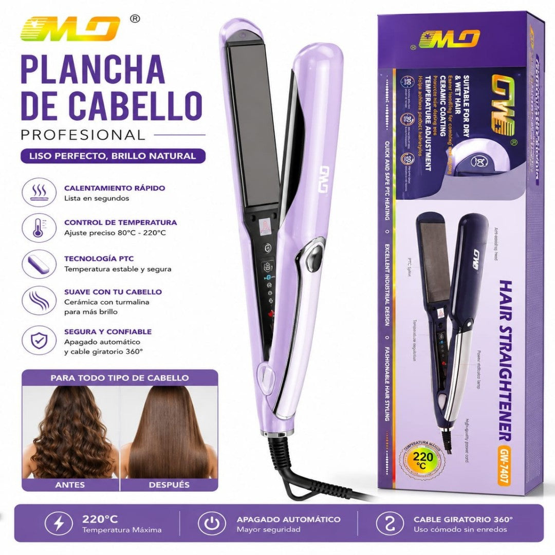 PLANCHA PARA CABELLO GW-7407