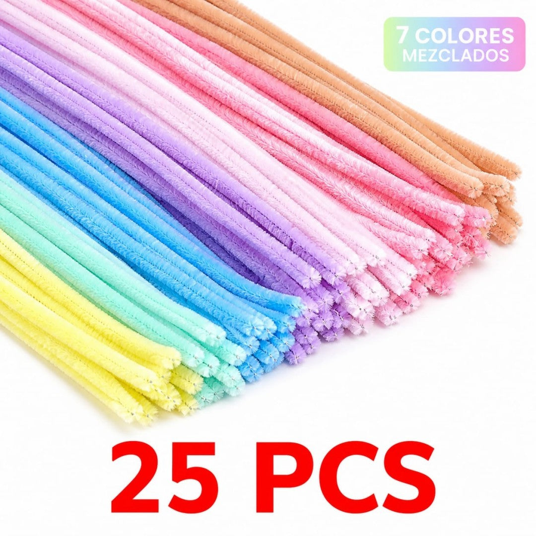 LIMPIAPIPAS COLOR 25PCS