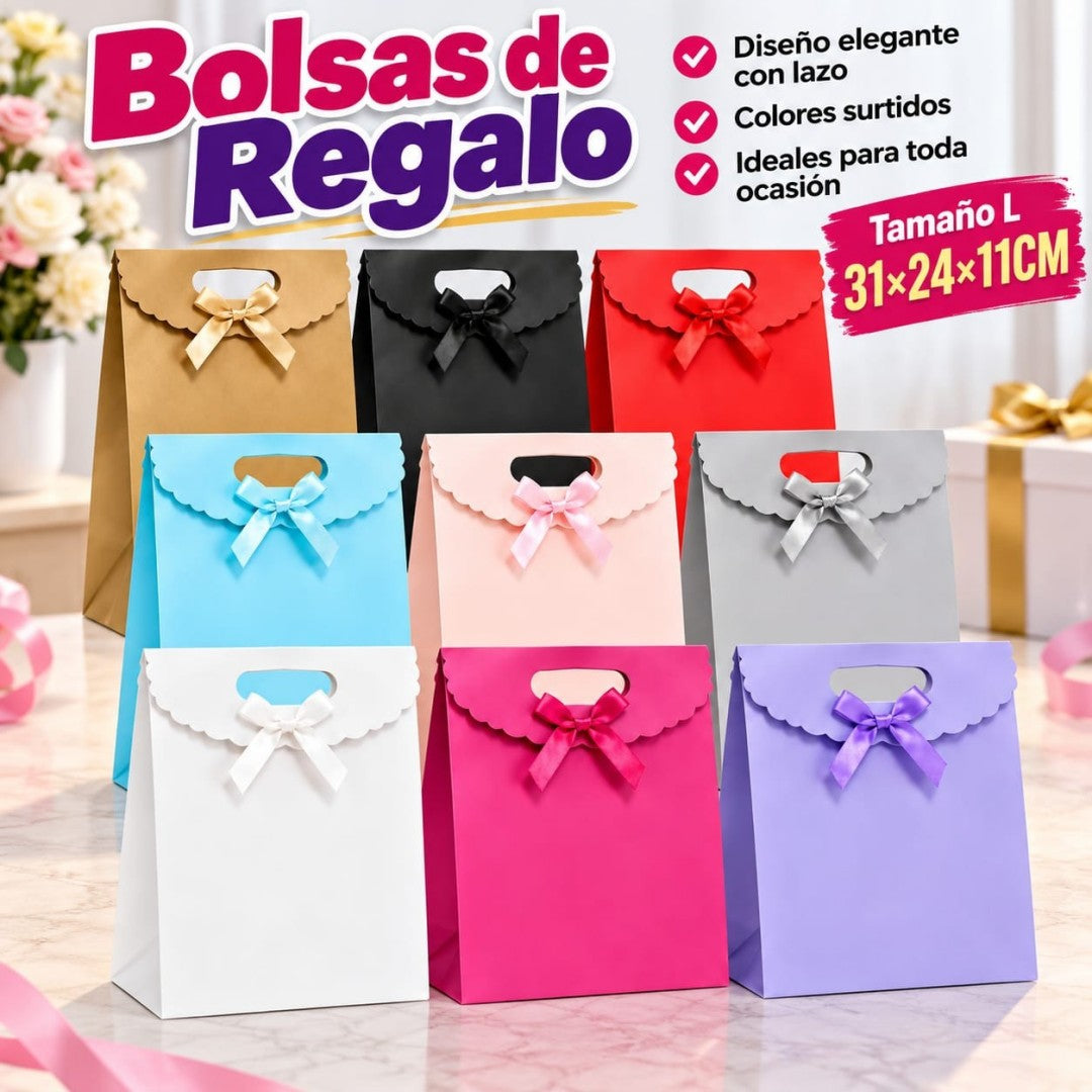 BOLSA REGALO L LAZO 24*11*31CM