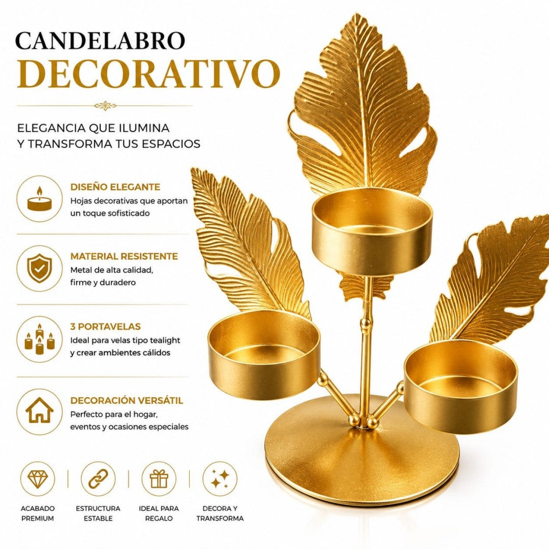 CANDELABRO METAL JF2147