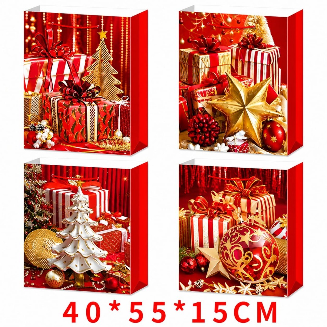 BOLSA REGALO NAVID XL 40*55CM 7271