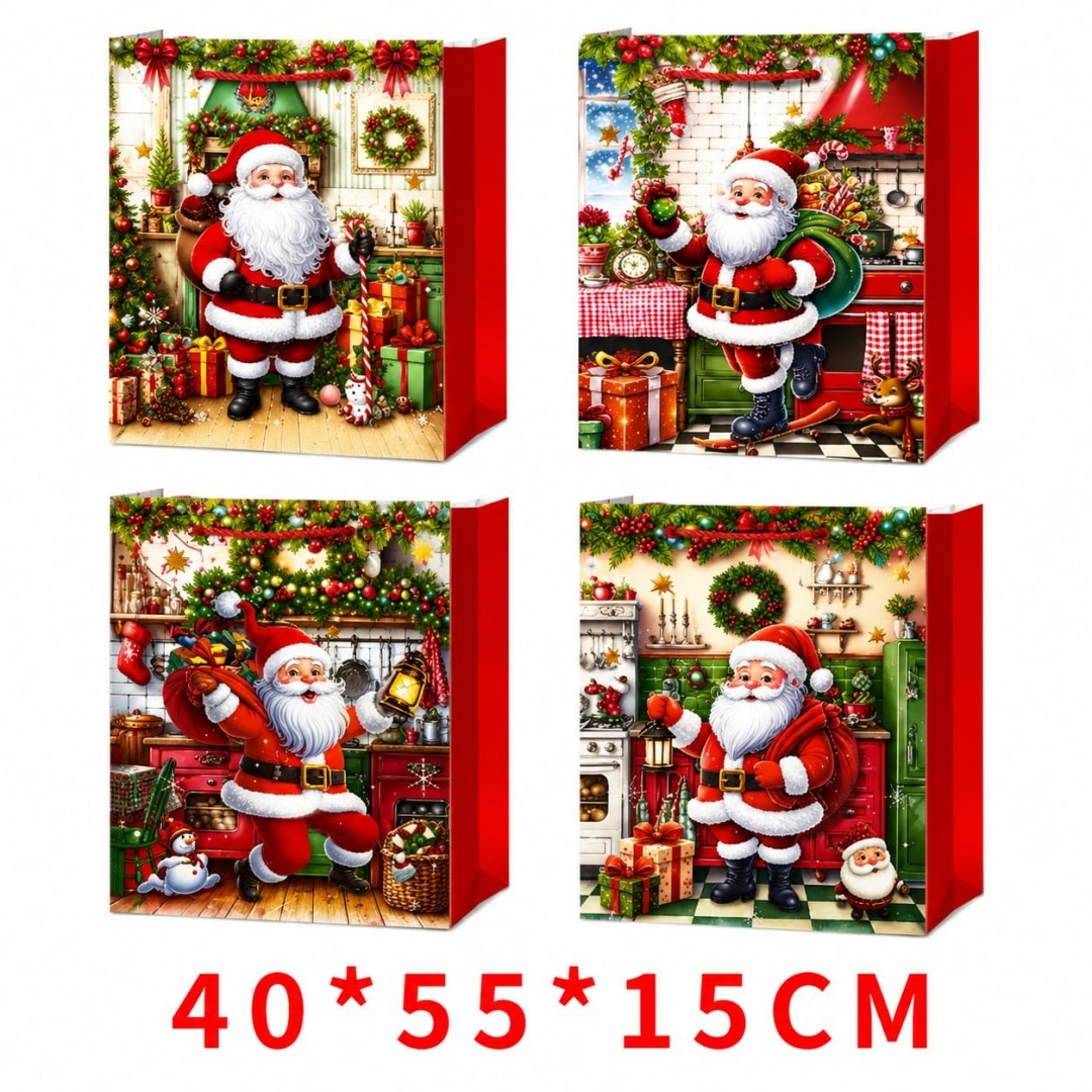 BOLSA REGALO NAVID XL 40*55CM 7247