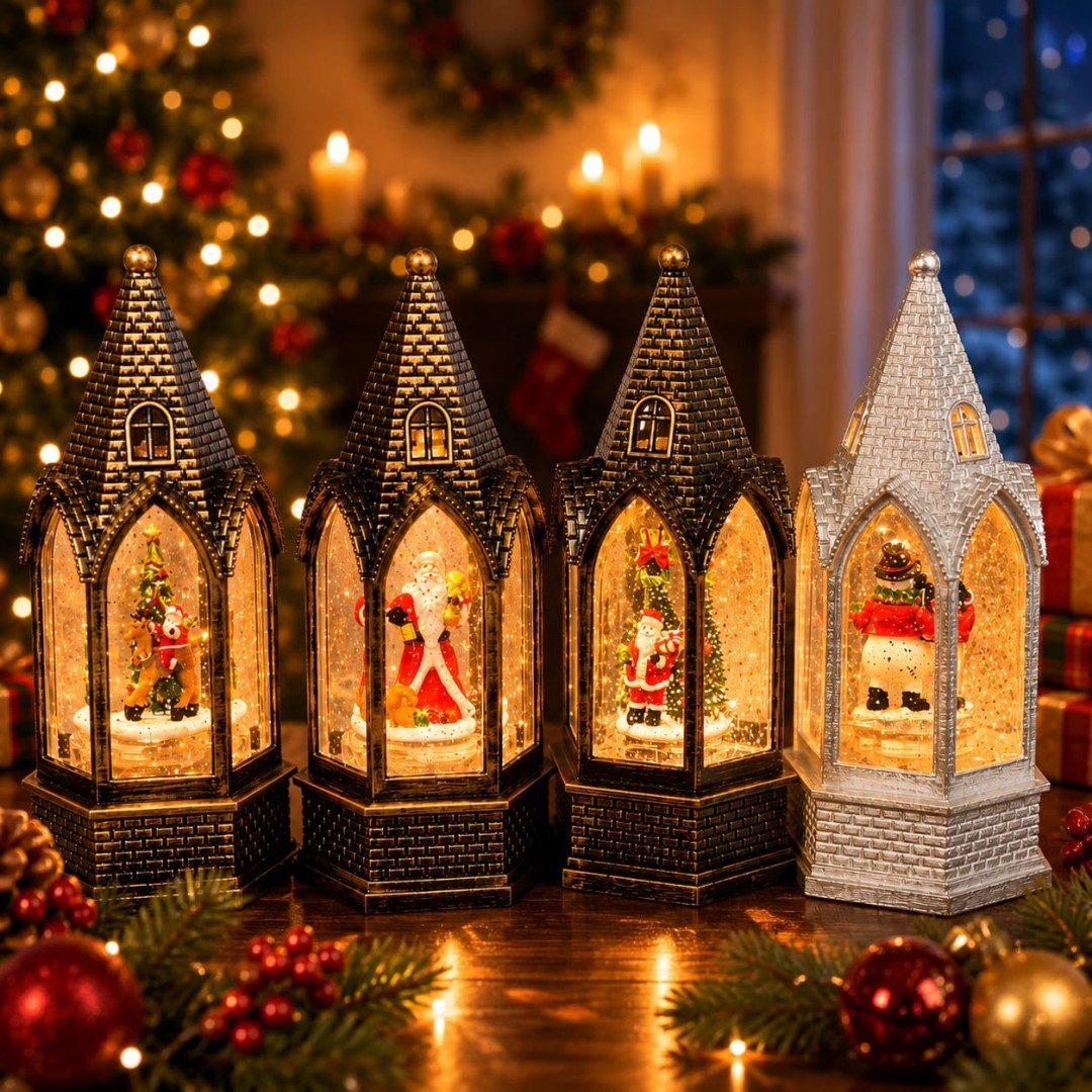 LAMPARA LAVA NAVIDAD IGLESIA A