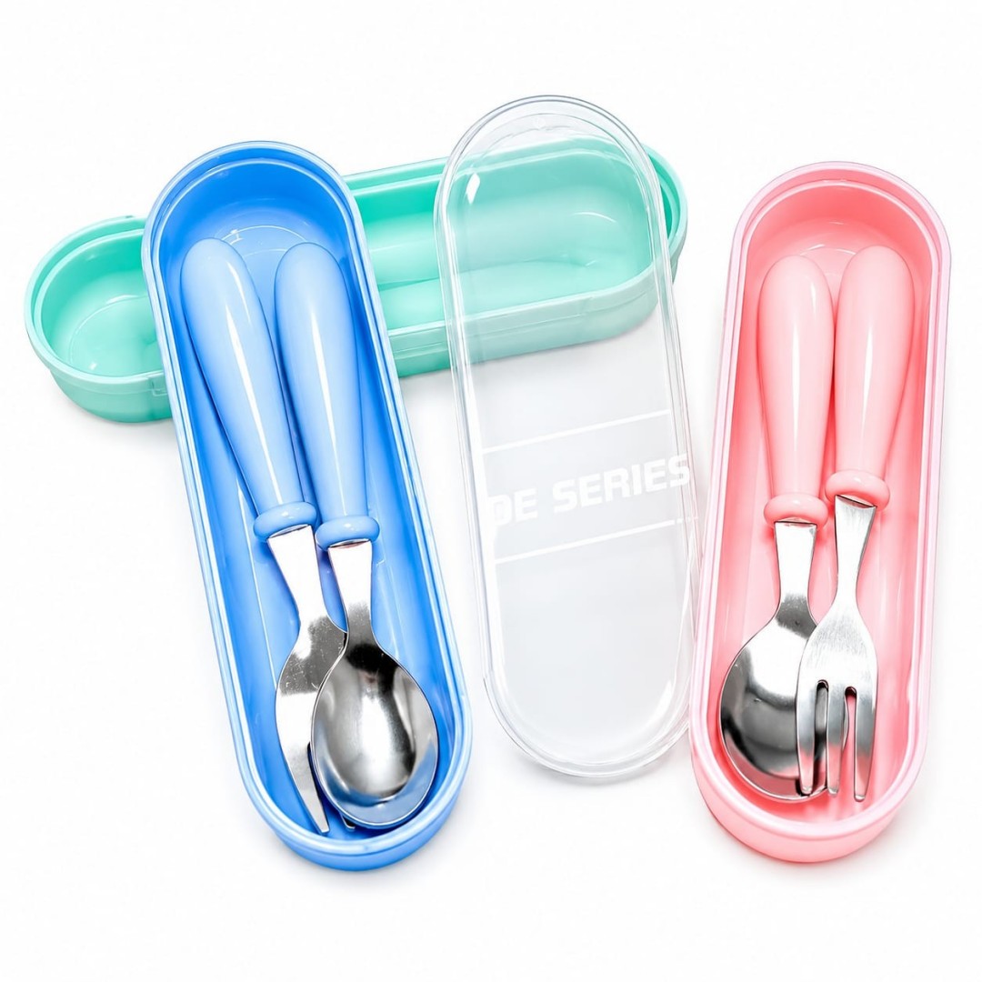 SET CUCHARA+TENEDOR5*15CM