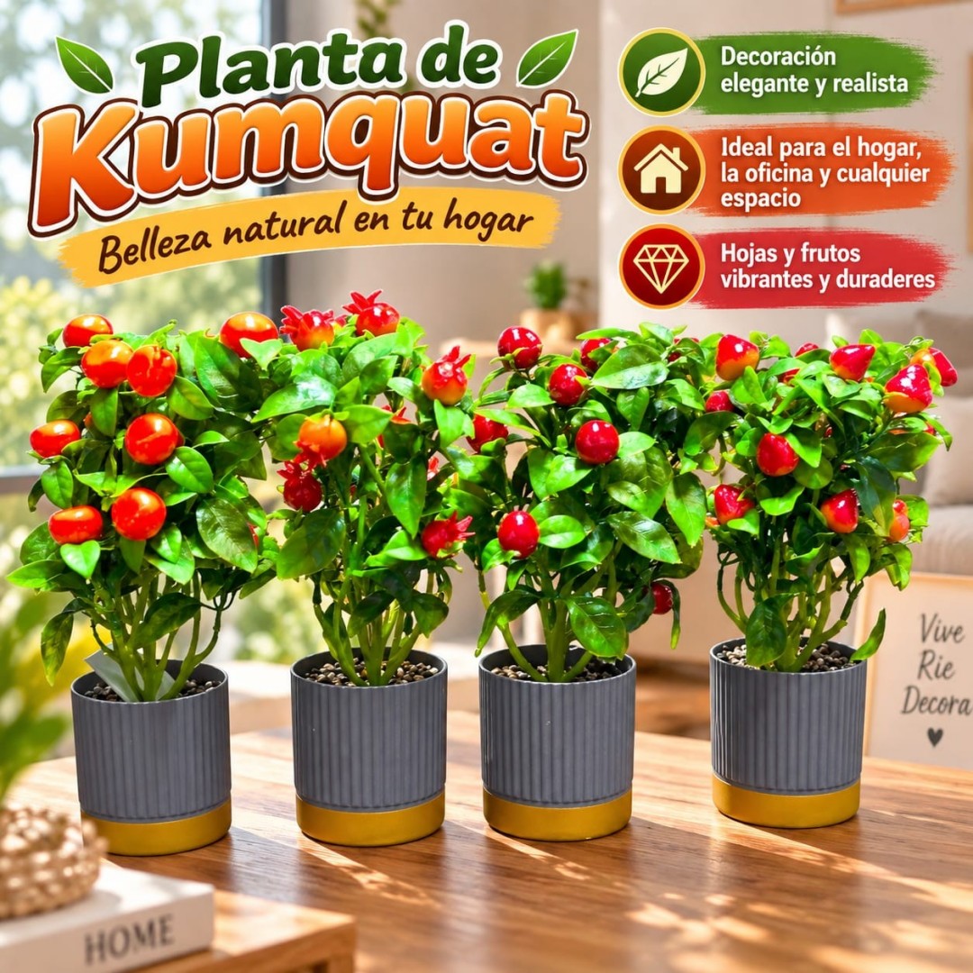 PLANTA ARTIFICIAL EN MACETA FRUTAS