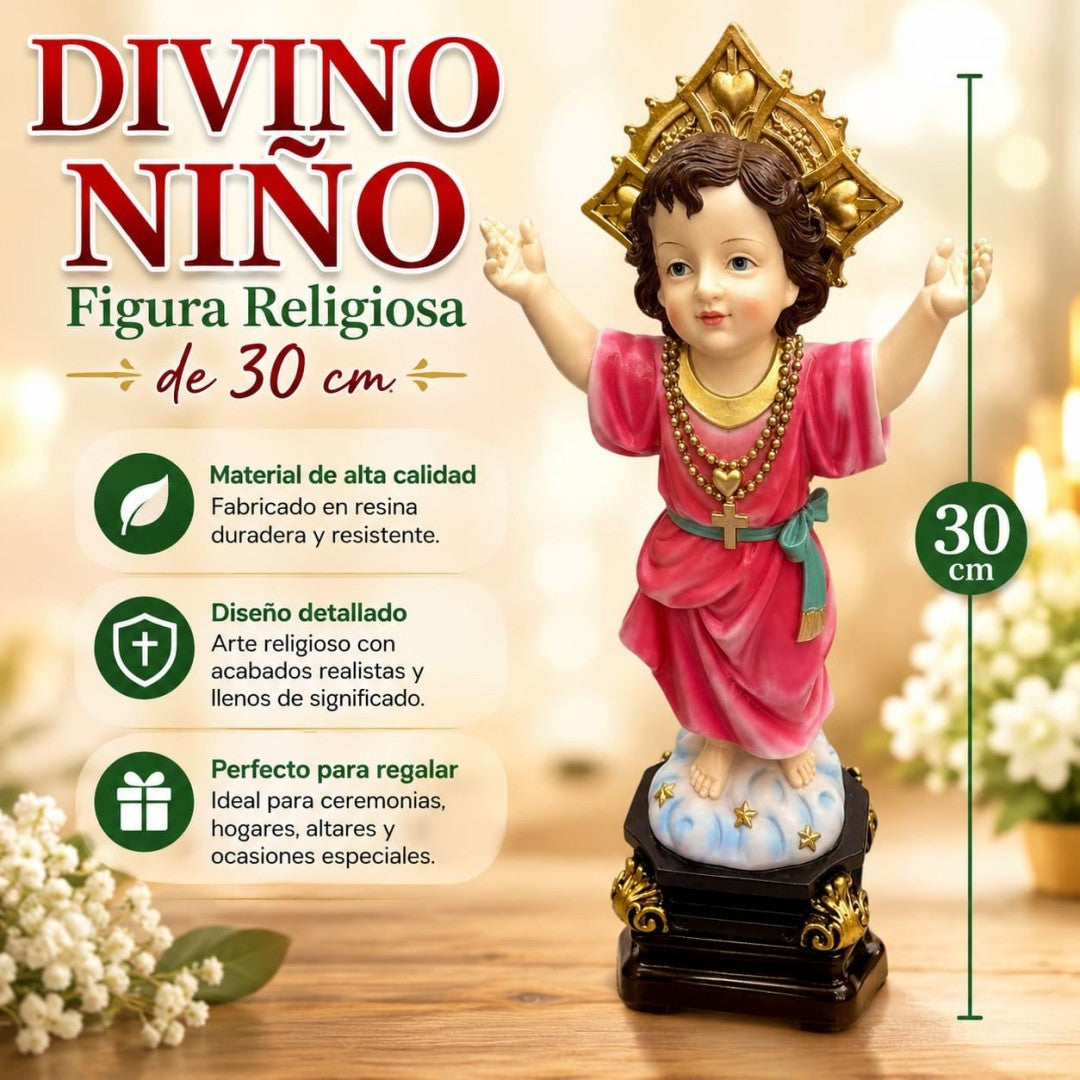 ADORNO DIVINO NINO 30CM