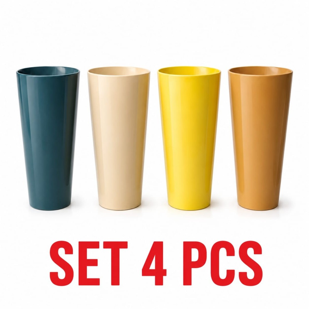 VASOS COLOR 4PCS 8101