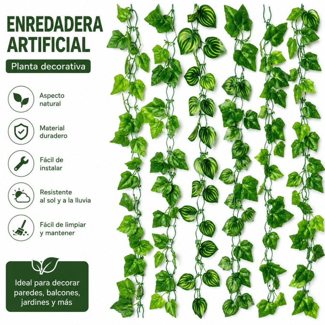 GUIRNALDA HOJA VERDE