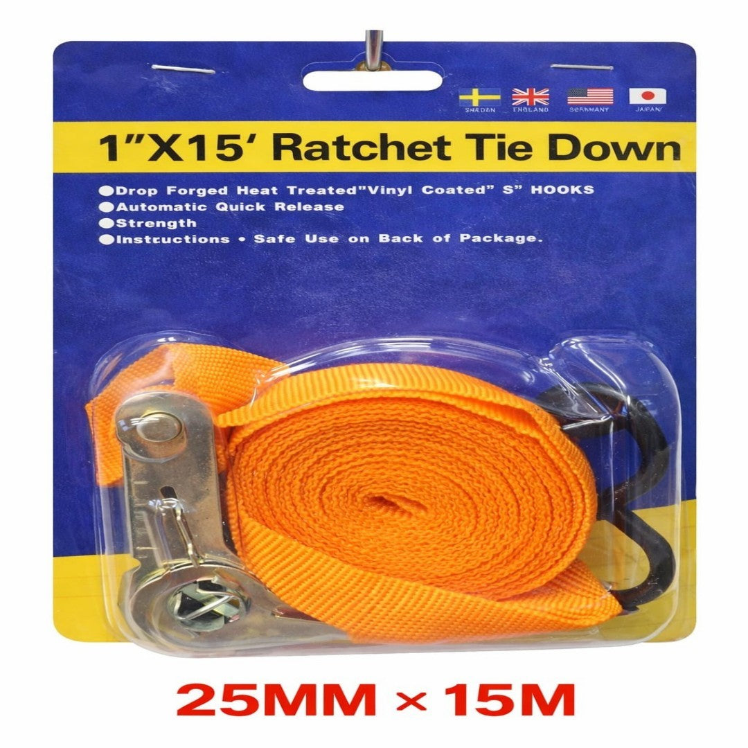CORREA RATCHET 25MM*15M 22.5KG