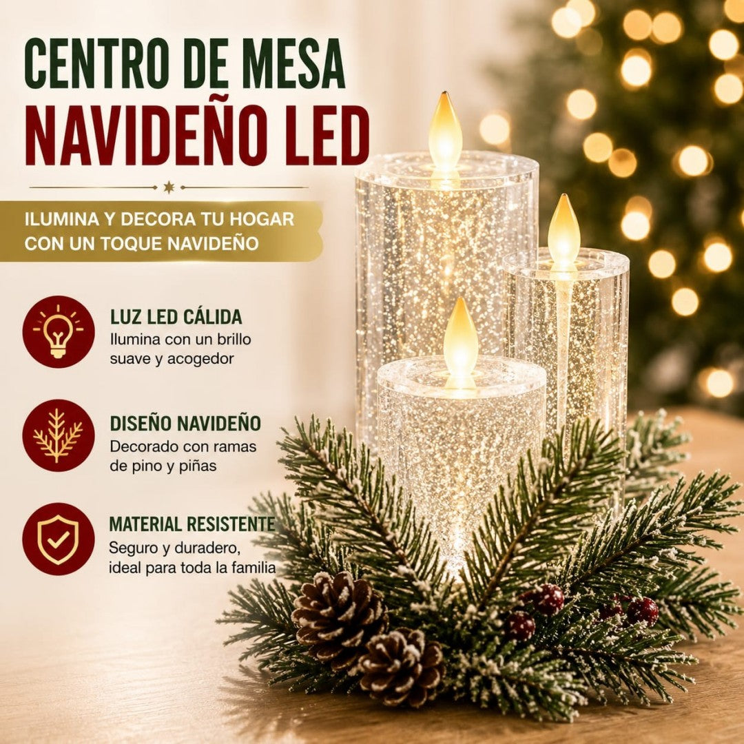 VELA CON LUZ Y AGUA 3