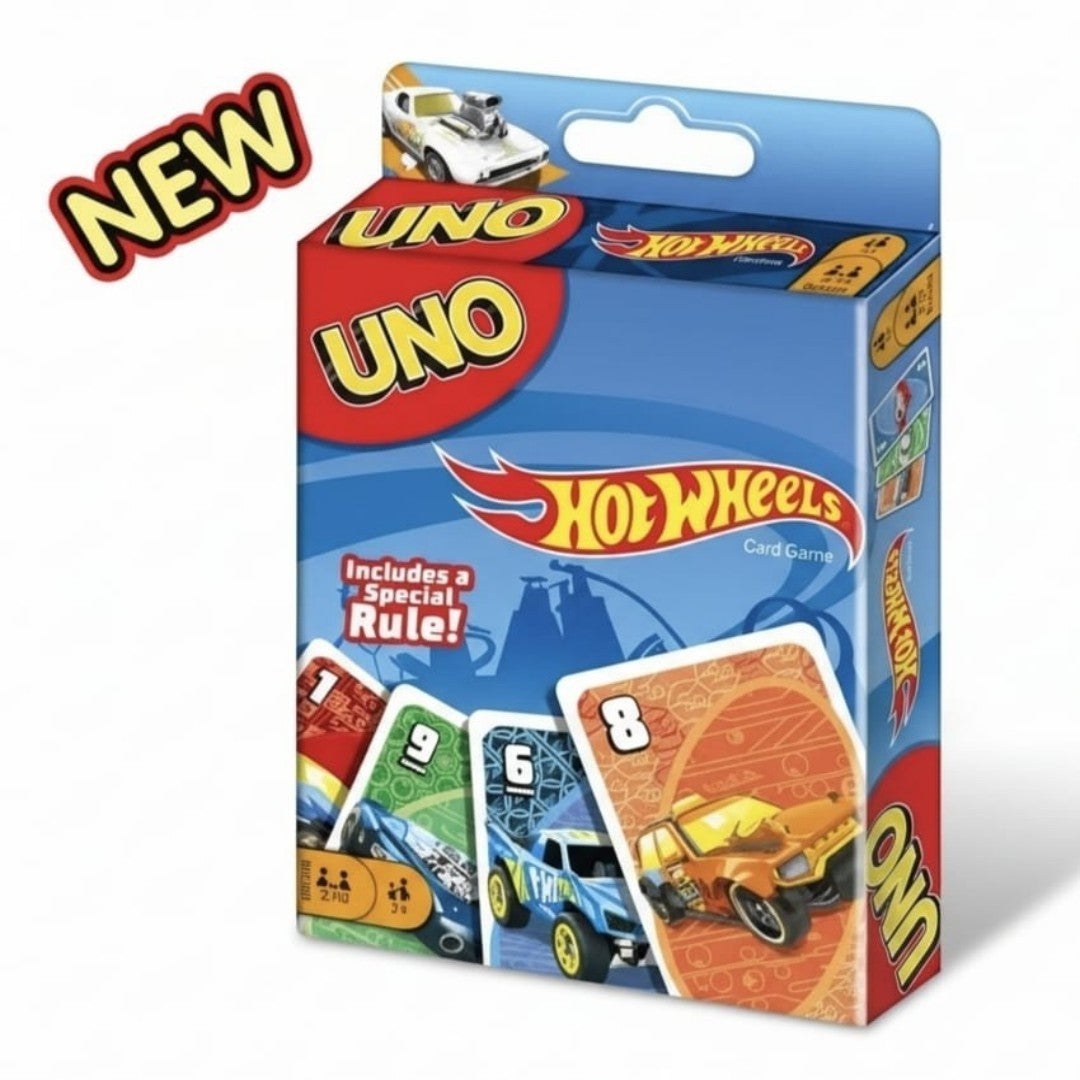 JUEGO UNO HOT WHEELS