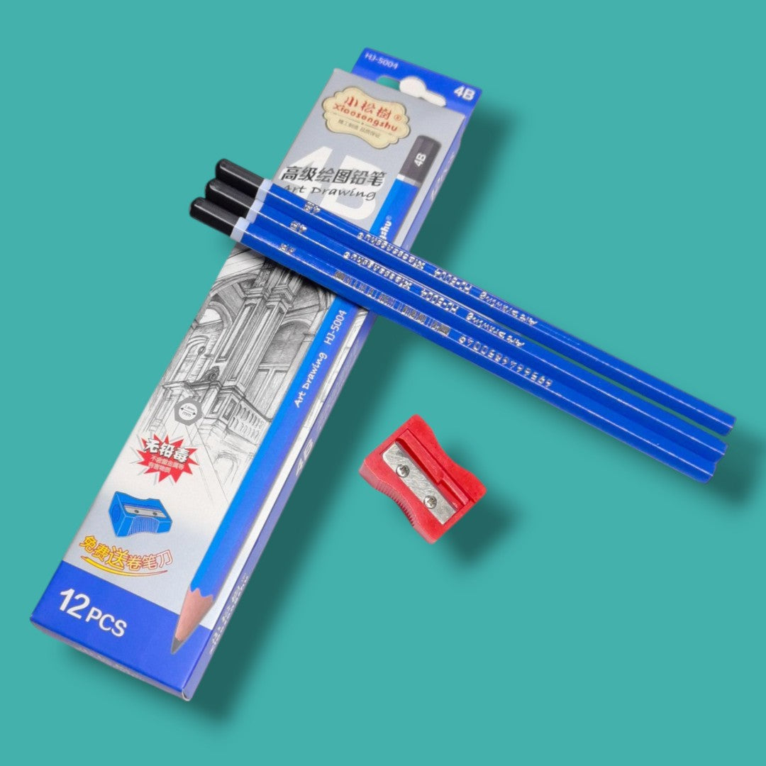 LAPICES 4B 12PCS