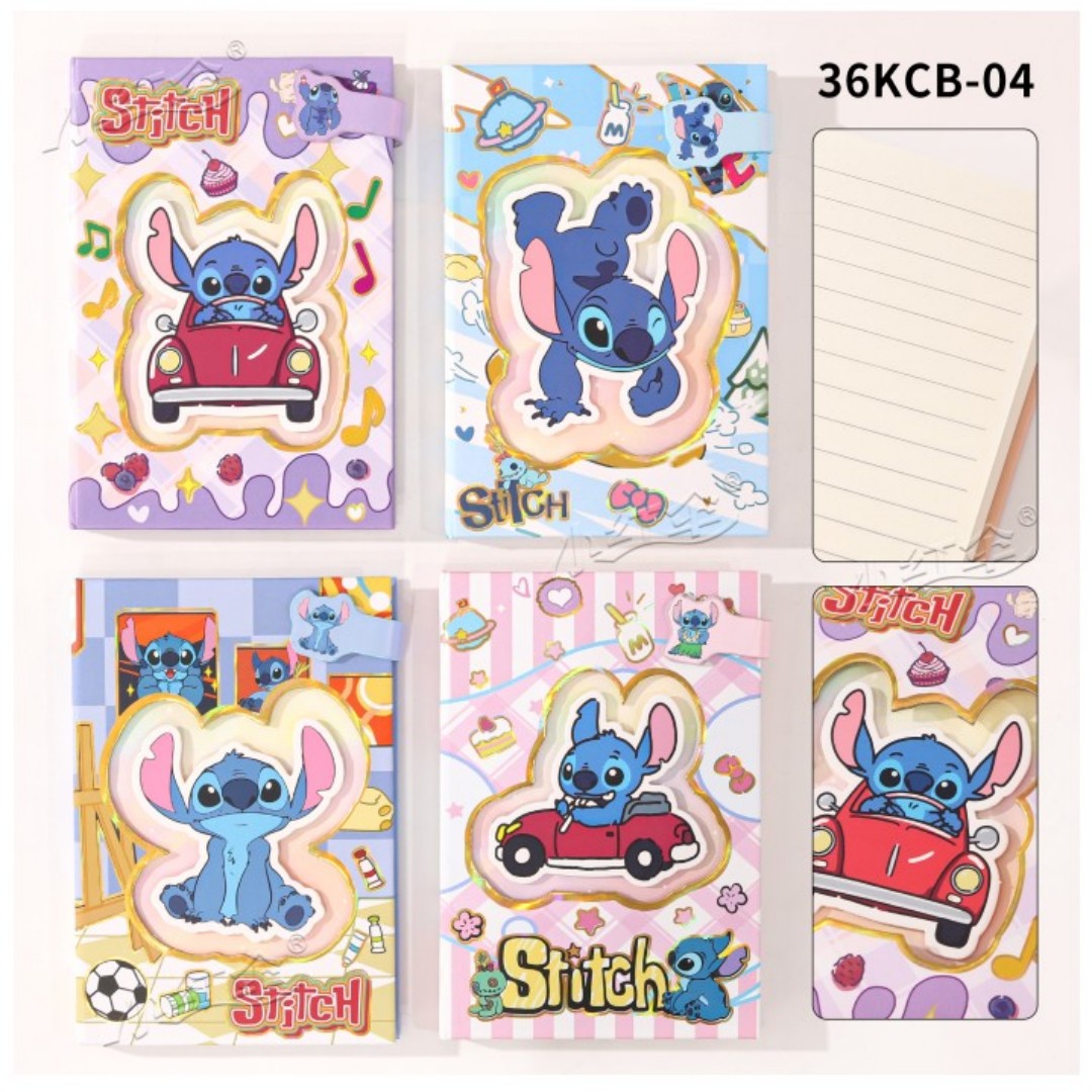 CUADERNO STITCH 36KCB-04