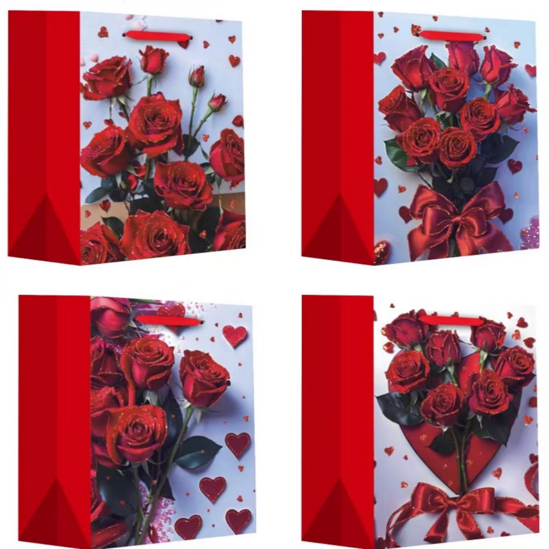 BOLSA REGALO ROSA S 180108