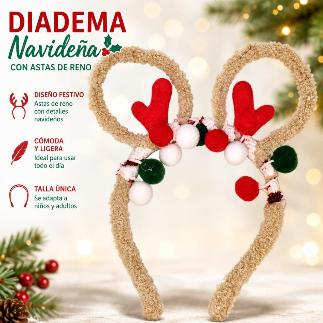 DIADEMA NAVIDAD OREJA B