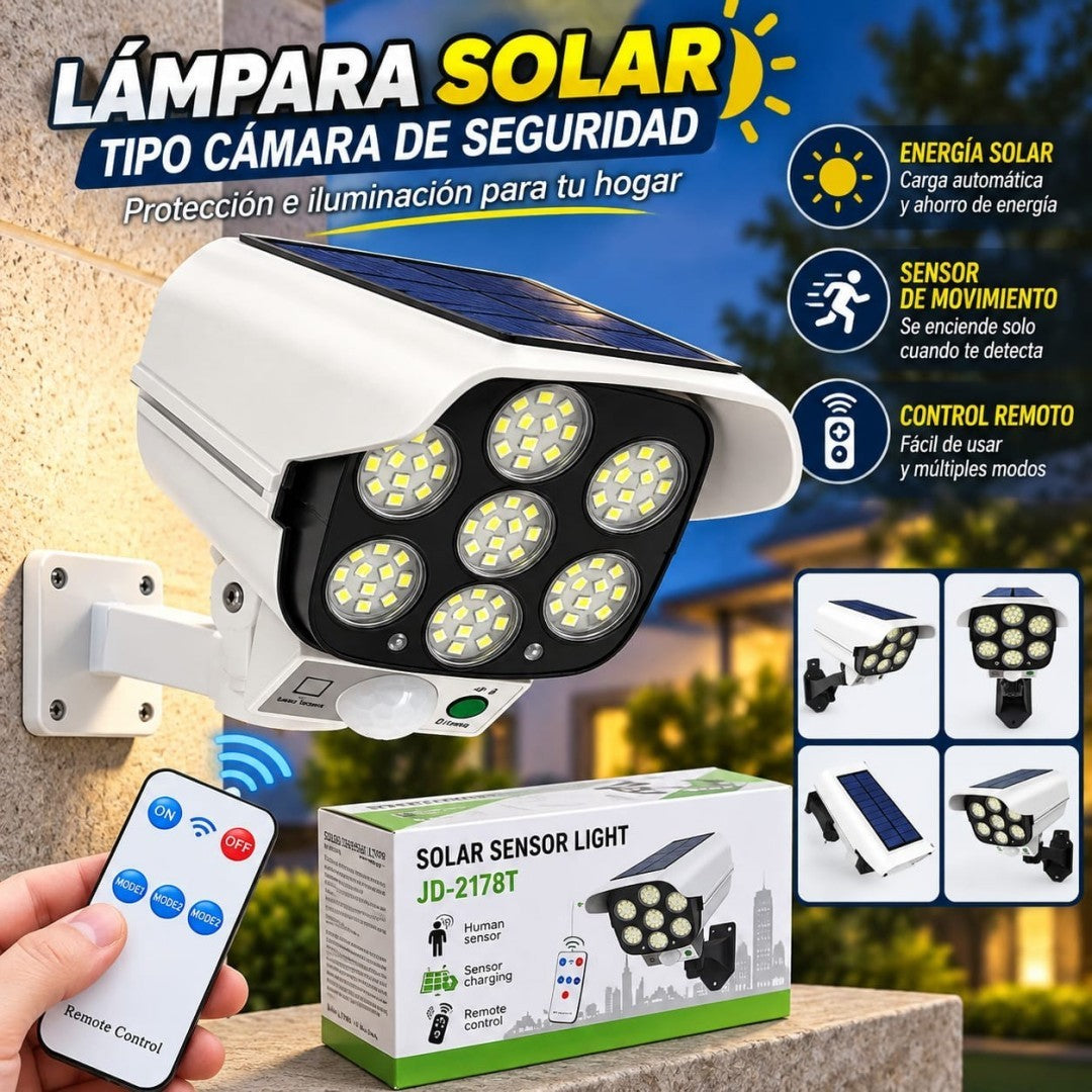 LAMPARA SOLAR CON CONTROL 2178T