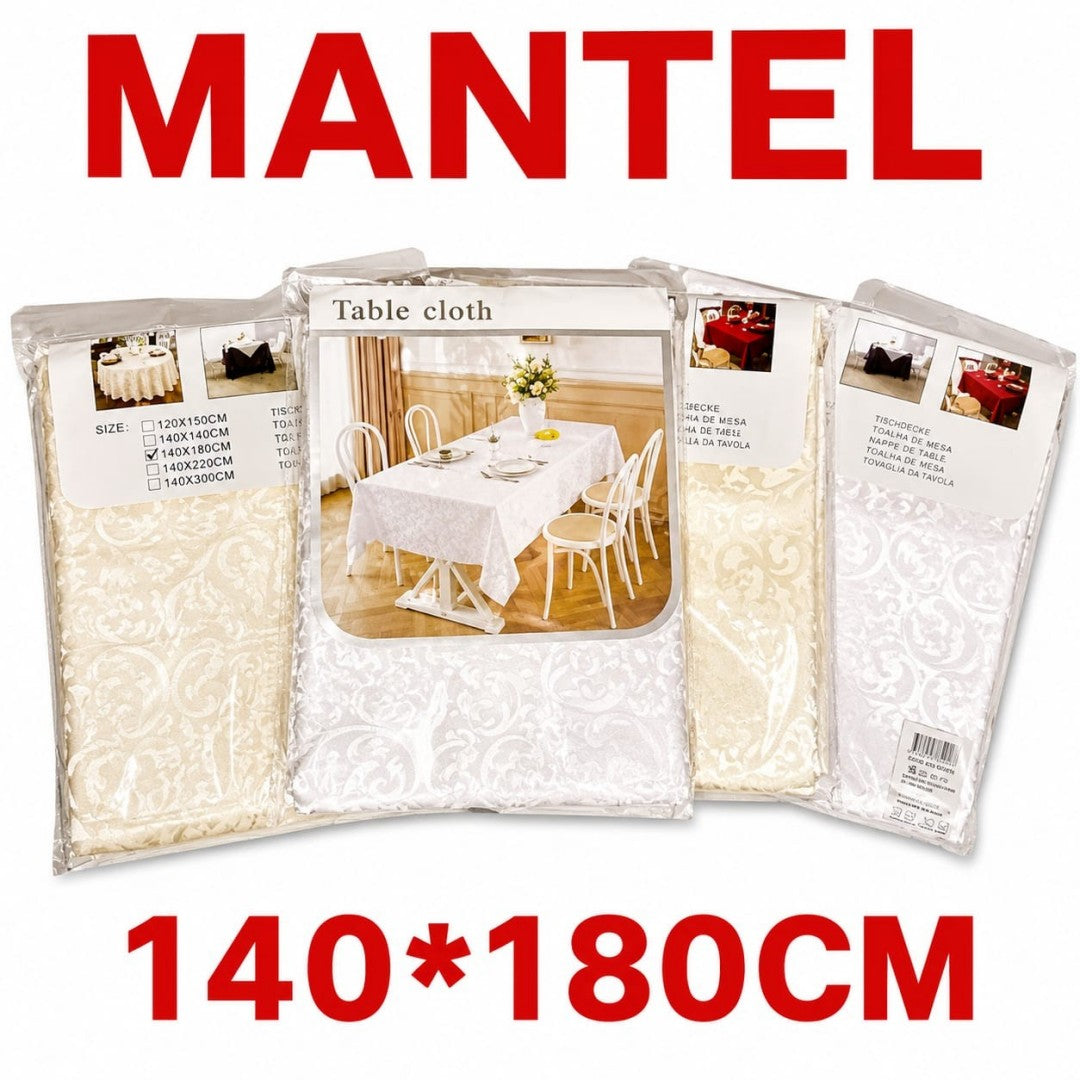 MANTEL 140*180CM ENCAJE