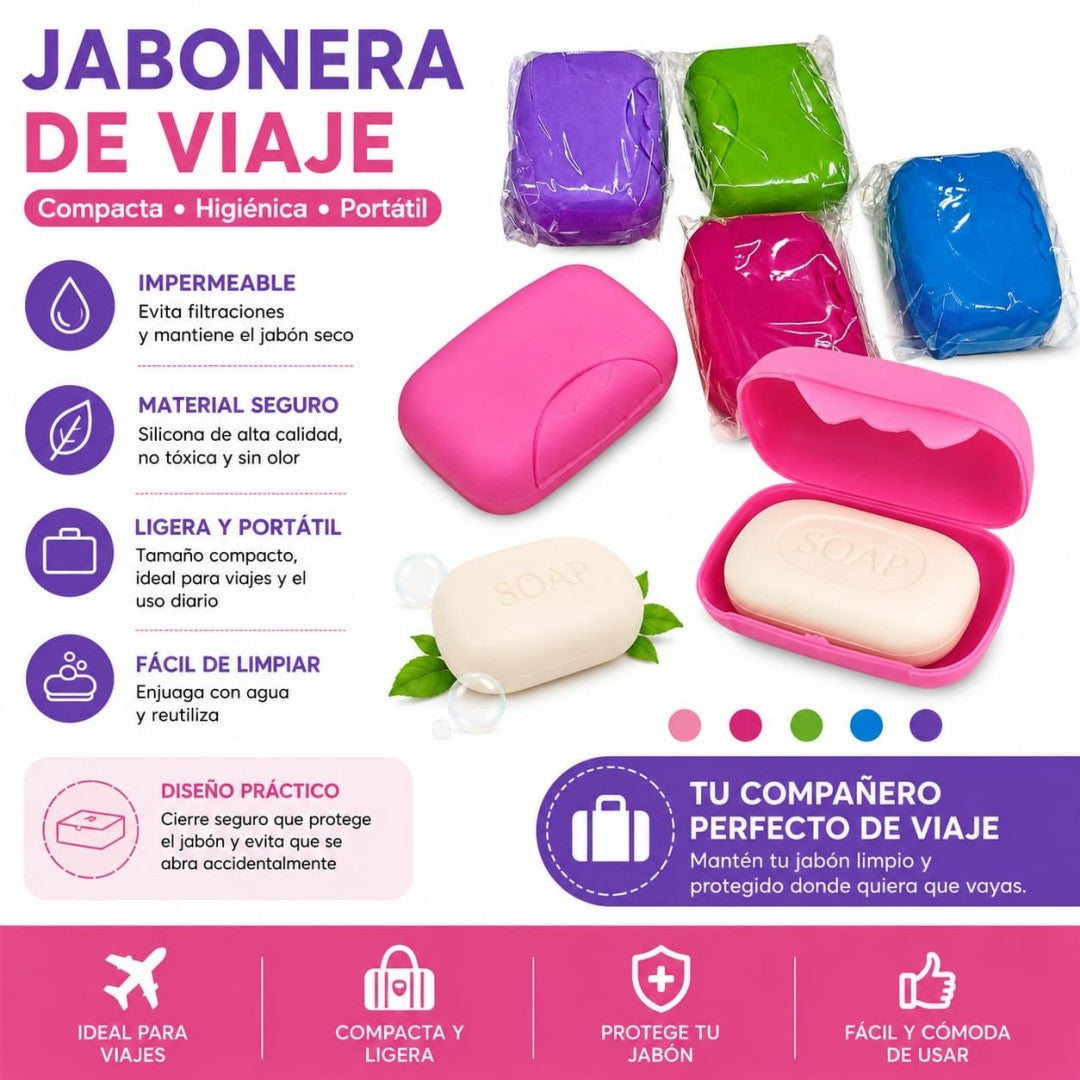 JABONERA CON TAPA A
