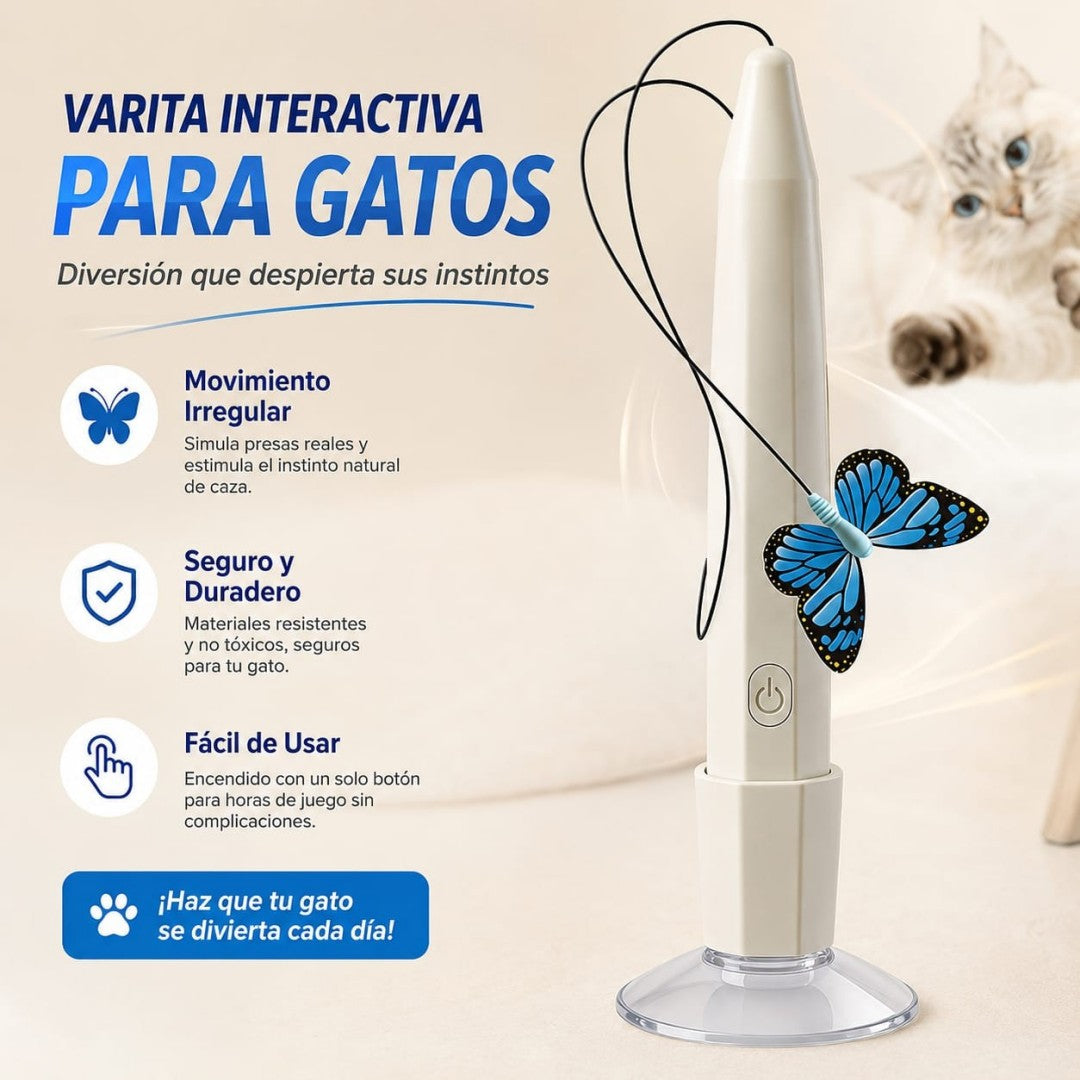 JUGUETE INTERACTIVO ELECTRICO PARA GATO